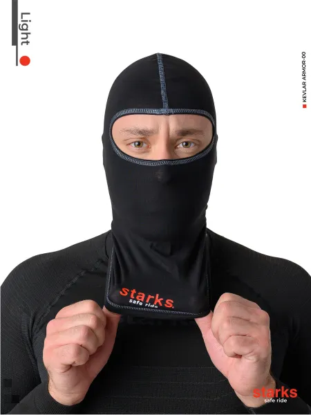 Подшлемник STARKS (Старкс) Light Чёрный/Серый | Мототека