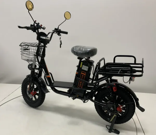 Электровелосипед GreenCamel (ГринКэмел) Pangeon Monster PRO MAX (амортизаторы, гидравлика) чёрный | Мототека