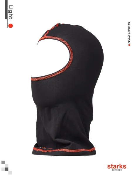 Подшлемник STARKS (Старкс) Light Чёрный/Красный | Мототека