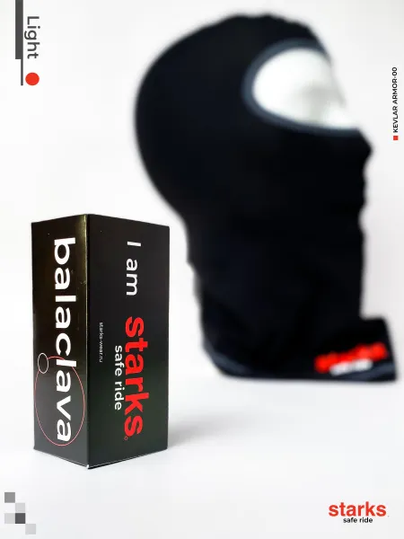 Подшлемник STARKS (Старкс) Light Чёрный/Серый | Мототека