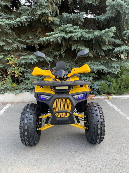 Квадроцикл детский R - MOTO (Р - Мото) Lion 125 AR желтый (машинокомплект) | Мототека